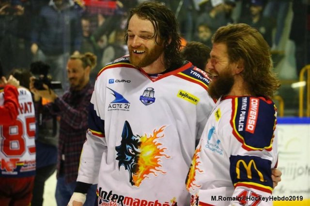 Photo hockey match Rouen - Grenoble  le 09/04/2019