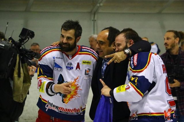 Photo hockey match Rouen - Grenoble  le 09/04/2019
