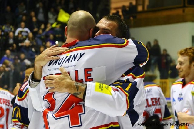 Photo hockey match Rouen - Grenoble  le 09/04/2019