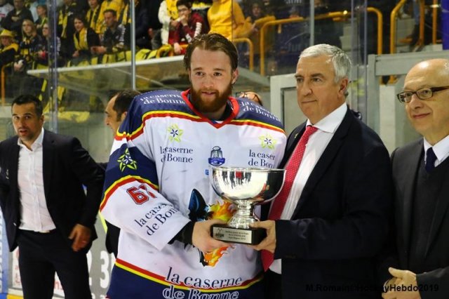 Photo hockey match Rouen - Grenoble  le 09/04/2019
