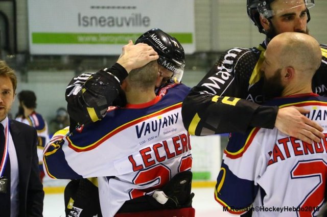 Photo hockey match Rouen - Grenoble  le 09/04/2019