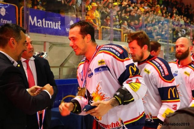 Photo hockey match Rouen - Grenoble  le 09/04/2019