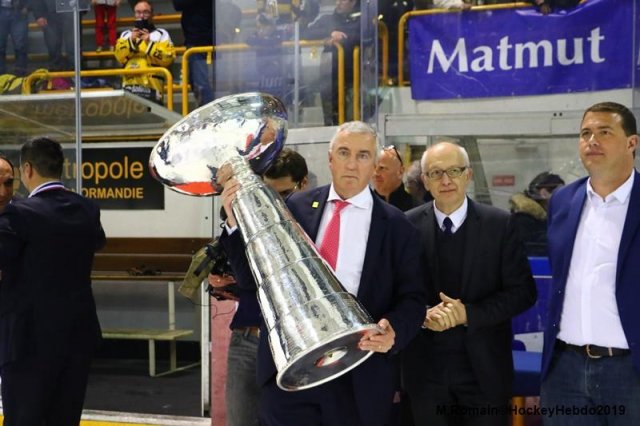 Photo hockey match Rouen - Grenoble  le 09/04/2019