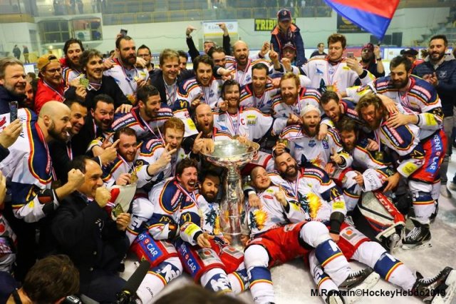 Photo hockey match Rouen - Grenoble  le 09/04/2019