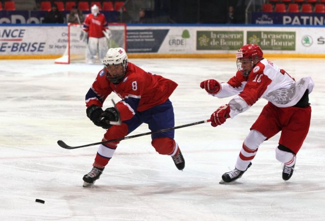Photo hockey match Norway - Denmark le 14/04/2019
