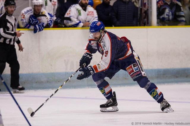 Photo hockey match Clermont-Ferrand - Courchevel-Méribel-Pralognan le 13/04/2019