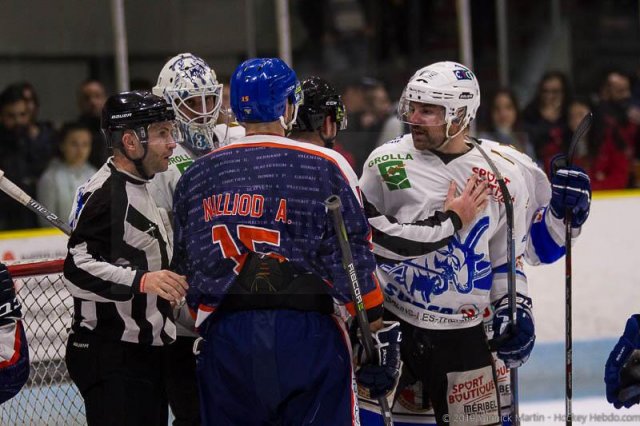 Photo hockey match Clermont-Ferrand - Courchevel-Méribel-Pralognan le 13/04/2019