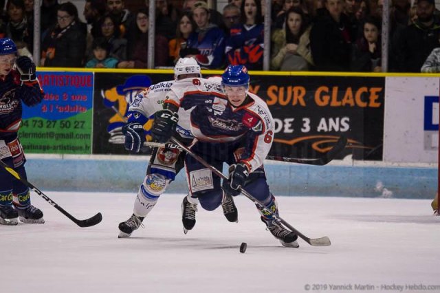 Photo hockey match Clermont-Ferrand - Courchevel-Méribel-Pralognan le 13/04/2019