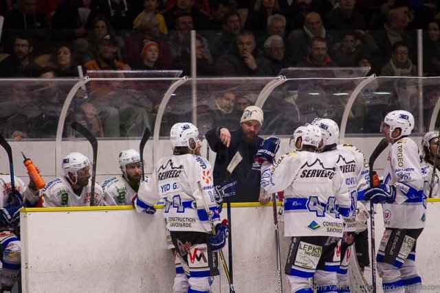 Photo hockey match Clermont-Ferrand - Courchevel-Méribel-Pralognan le 13/04/2019