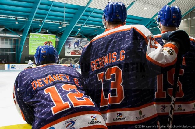 Photo hockey match Clermont-Ferrand - Courchevel-Méribel-Pralognan le 13/04/2019