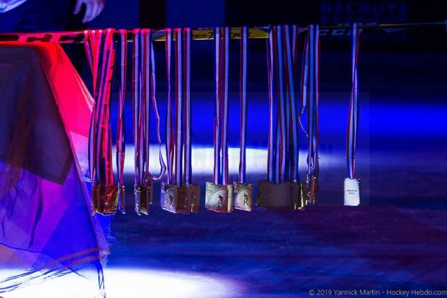 Photo hockey match Clermont-Ferrand - Courchevel-Méribel-Pralognan le 13/04/2019