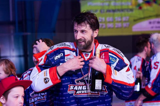Photo hockey match Clermont-Ferrand - Courchevel-Méribel-Pralognan le 13/04/2019