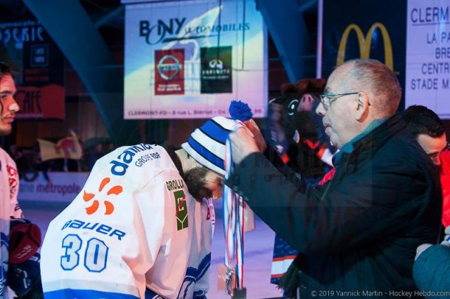 Photo hockey match Clermont-Ferrand - Courchevel-Méribel-Pralognan le 13/04/2019