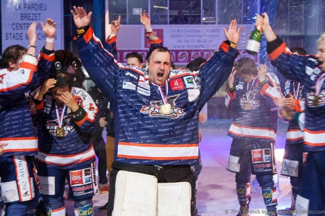 Photo hockey match Clermont-Ferrand - Courchevel-Méribel-Pralognan le 13/04/2019