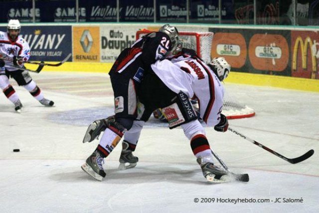 Photo hockey match Grenoble  - Briançon  le 28/03/2009