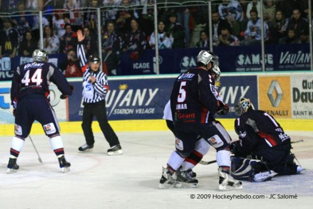 Photo hockey match Grenoble  - Briançon  le 28/03/2009