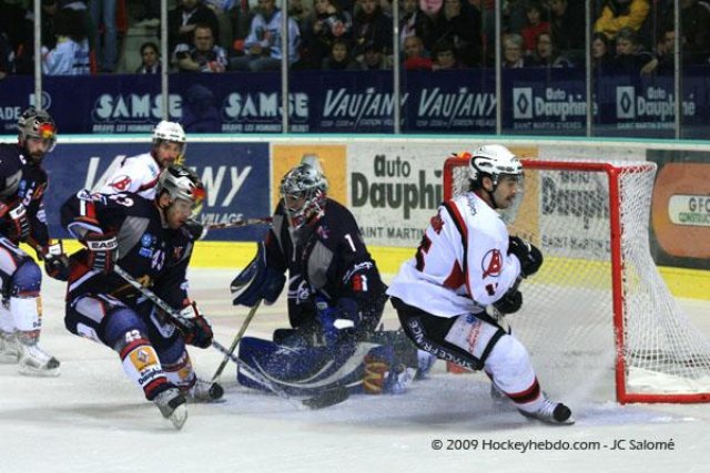 Photo hockey match Grenoble  - Briançon  le 28/03/2009