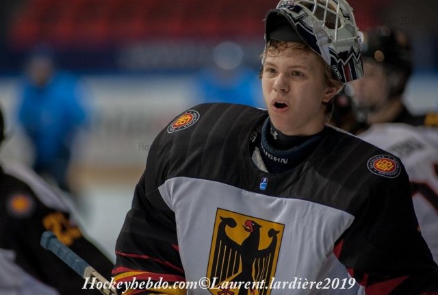 Photo hockey match Kazakhstan - Germany le 14/04/2019