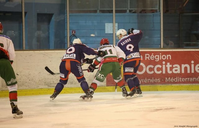 Photo hockey match Montpellier  - Mont-Blanc le 13/04/2019