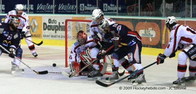 Photo hockey match Grenoble  - Briançon  le 28/03/2009