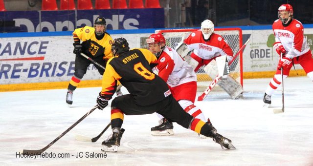 Photo hockey match Germany - Denmark le 17/04/2019
