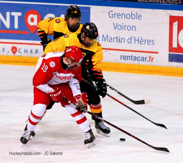 Photo hockey match Germany - Denmark le 17/04/2019