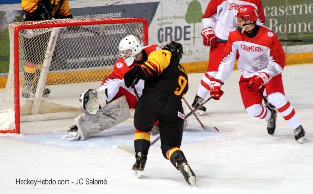Photo hockey match Germany - Denmark le 17/04/2019