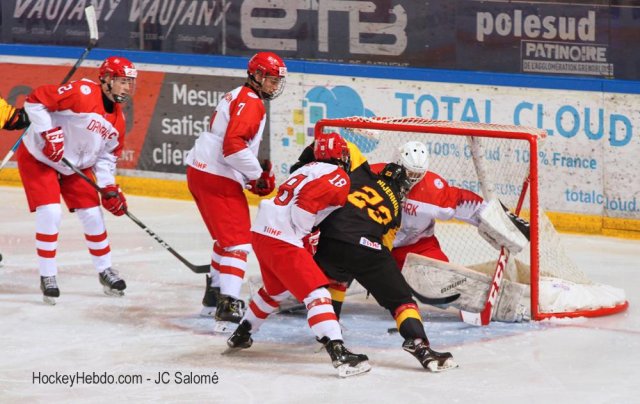 Photo hockey match Germany - Denmark le 17/04/2019