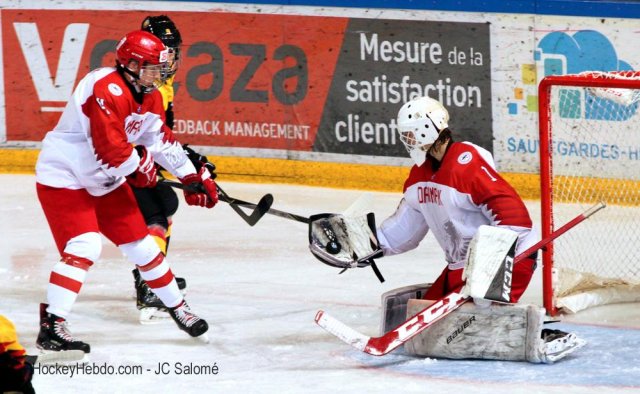 Photo hockey match Germany - Denmark le 17/04/2019
