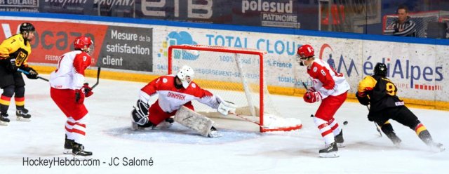Photo hockey match Germany - Denmark le 17/04/2019