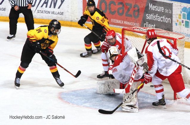 Photo hockey match Germany - Denmark le 17/04/2019
