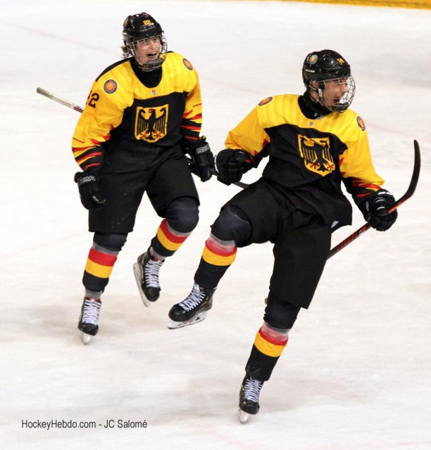 Photo hockey match Germany - Denmark le 17/04/2019