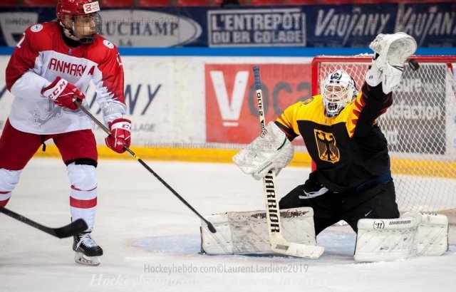 Photo hockey match Germany - Denmark le 17/04/2019