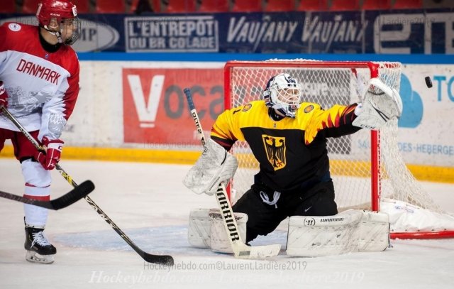 Photo hockey match Germany - Denmark le 17/04/2019
