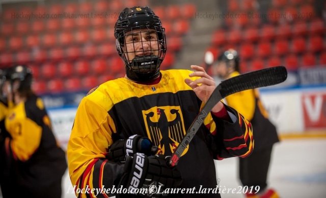 Photo hockey match Germany - Denmark le 17/04/2019