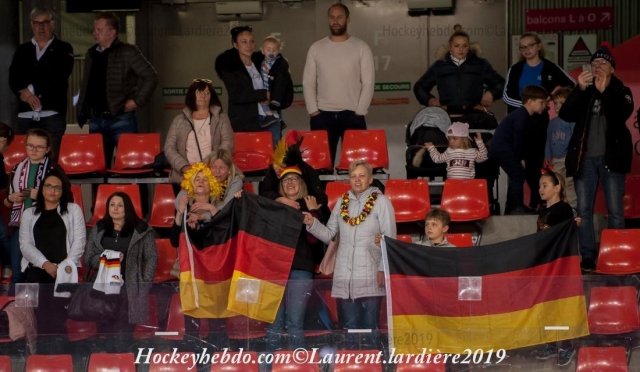 Photo hockey match Germany - Denmark le 17/04/2019