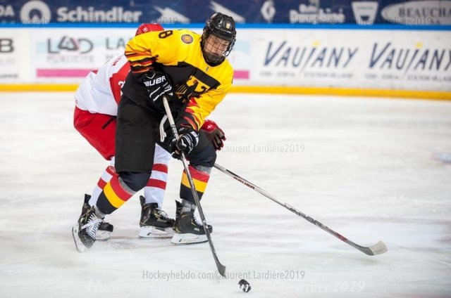 Photo hockey match Germany - Denmark le 17/04/2019