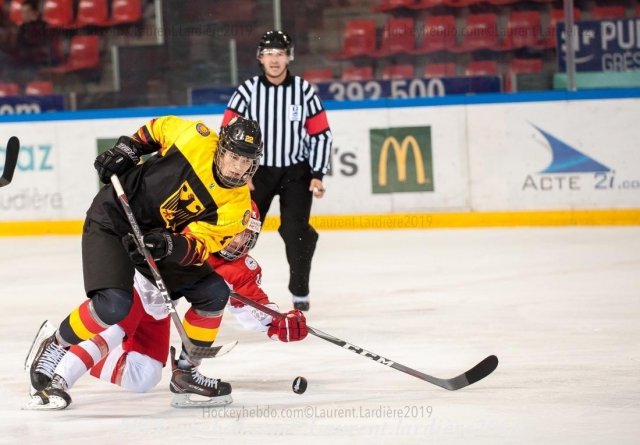 Photo hockey match Germany - Denmark le 17/04/2019