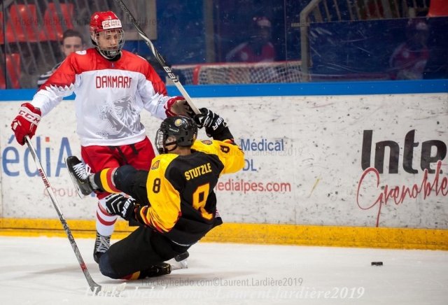 Photo hockey match Germany - Denmark le 17/04/2019