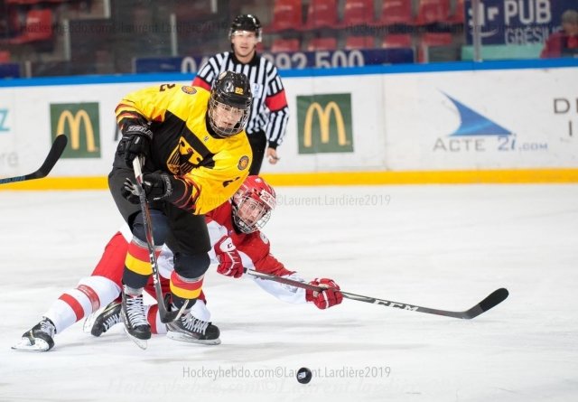 Photo hockey match Germany - Denmark le 17/04/2019
