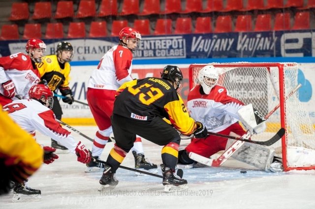 Photo hockey match Germany - Denmark le 17/04/2019