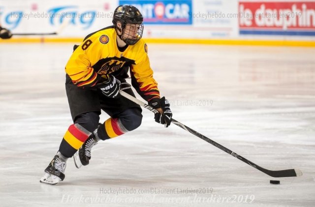Photo hockey match Germany - Denmark le 17/04/2019