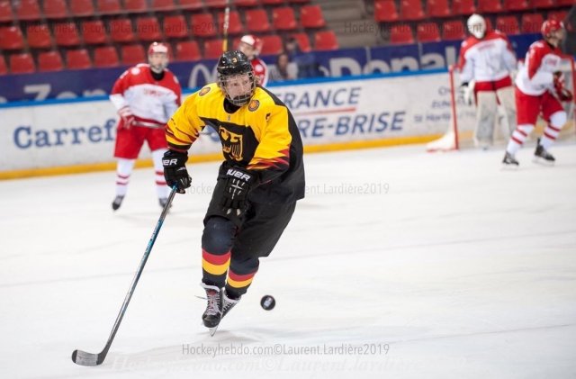 Photo hockey match Germany - Denmark le 17/04/2019