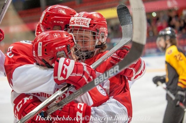 Photo hockey match Germany - Denmark le 17/04/2019