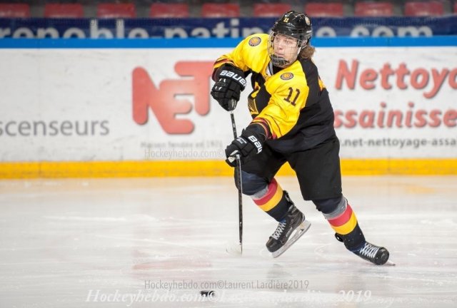 Photo hockey match Germany - Denmark le 17/04/2019