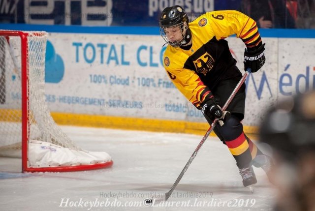 Photo hockey match Germany - Denmark le 17/04/2019