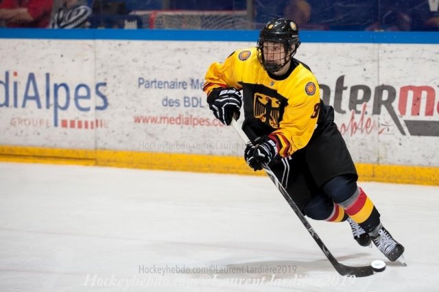 Photo hockey match Germany - Denmark le 17/04/2019