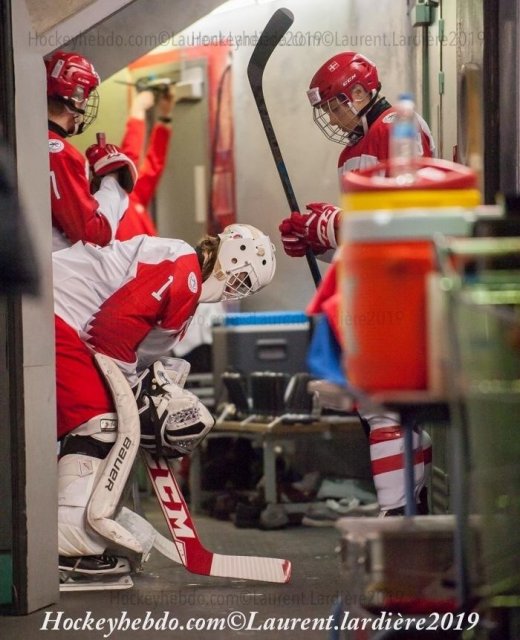 Photo hockey match Germany - Denmark le 17/04/2019