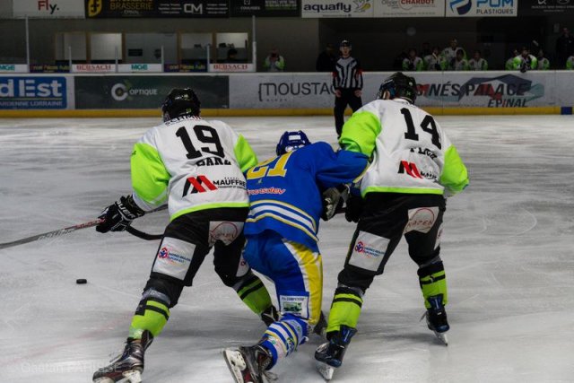 Photo hockey match Epinal  - Toulon le 21/04/2019