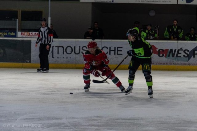 Photo hockey match Epinal  - Courbevoie  le 22/04/2019